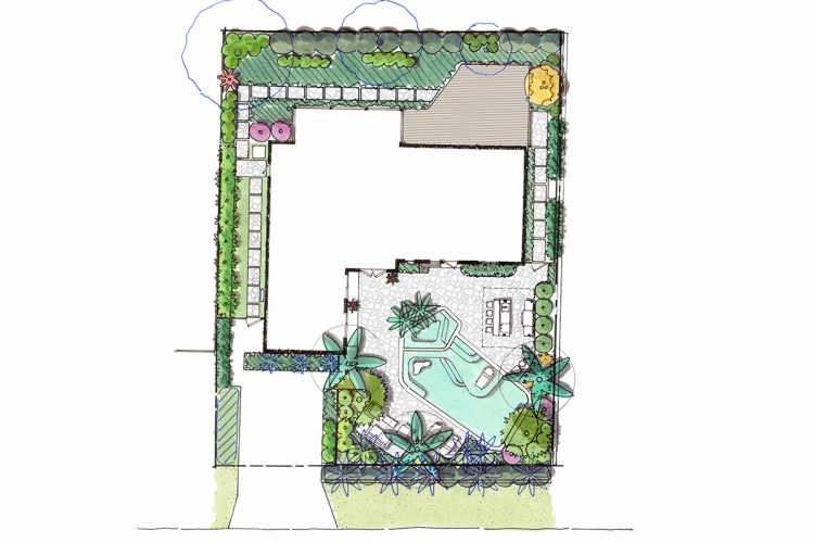 Landscape Architecture Rendering Sketch Master Plan Cadence Fort ...